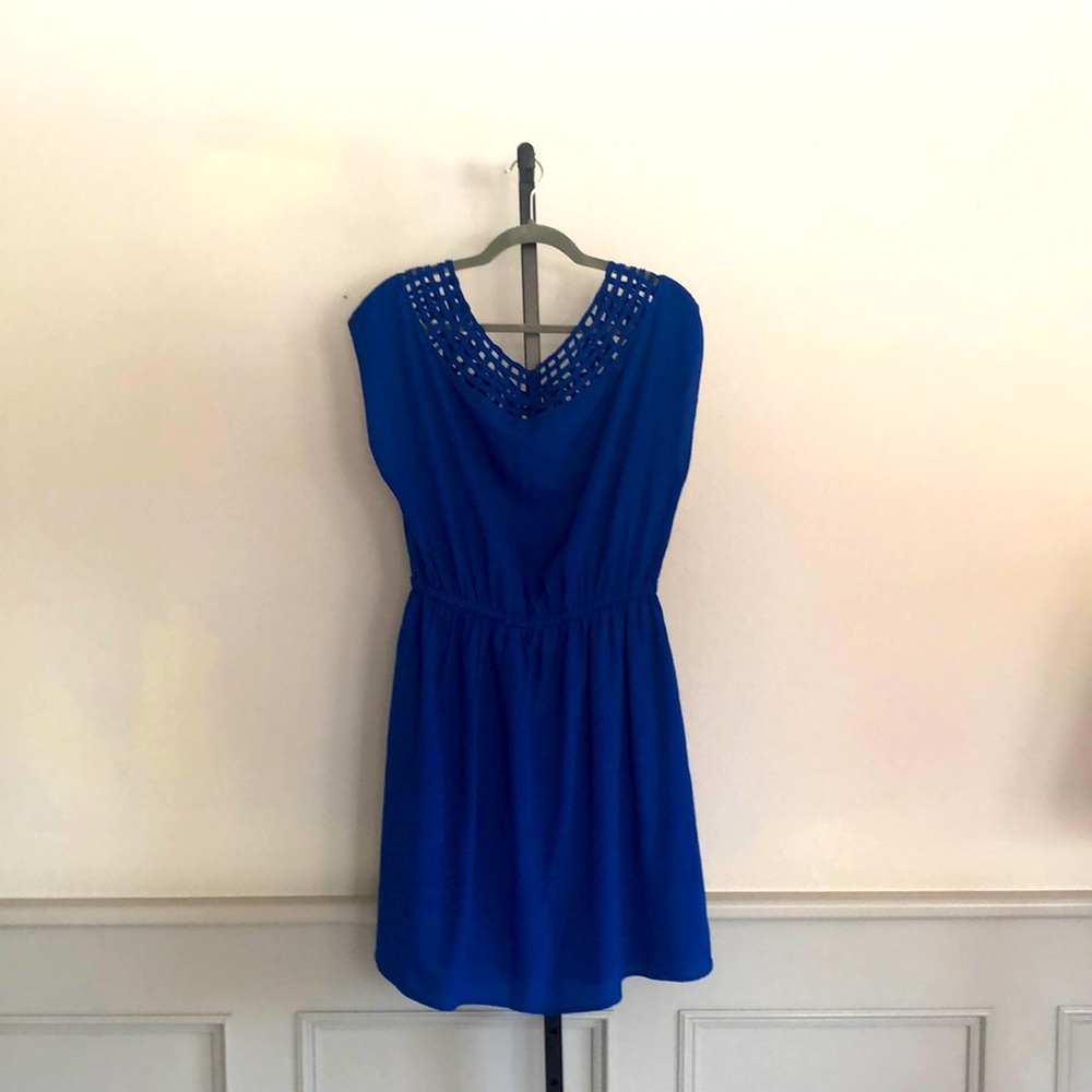 Size X-Large Royal Blue Dress